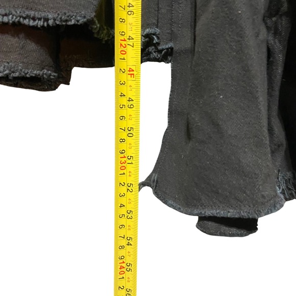 Marni Asymmetric‎ Tiered Wrap Denim Midi Dress with Paint Detail Size IT 38 US 2 - Picture 11 of 16